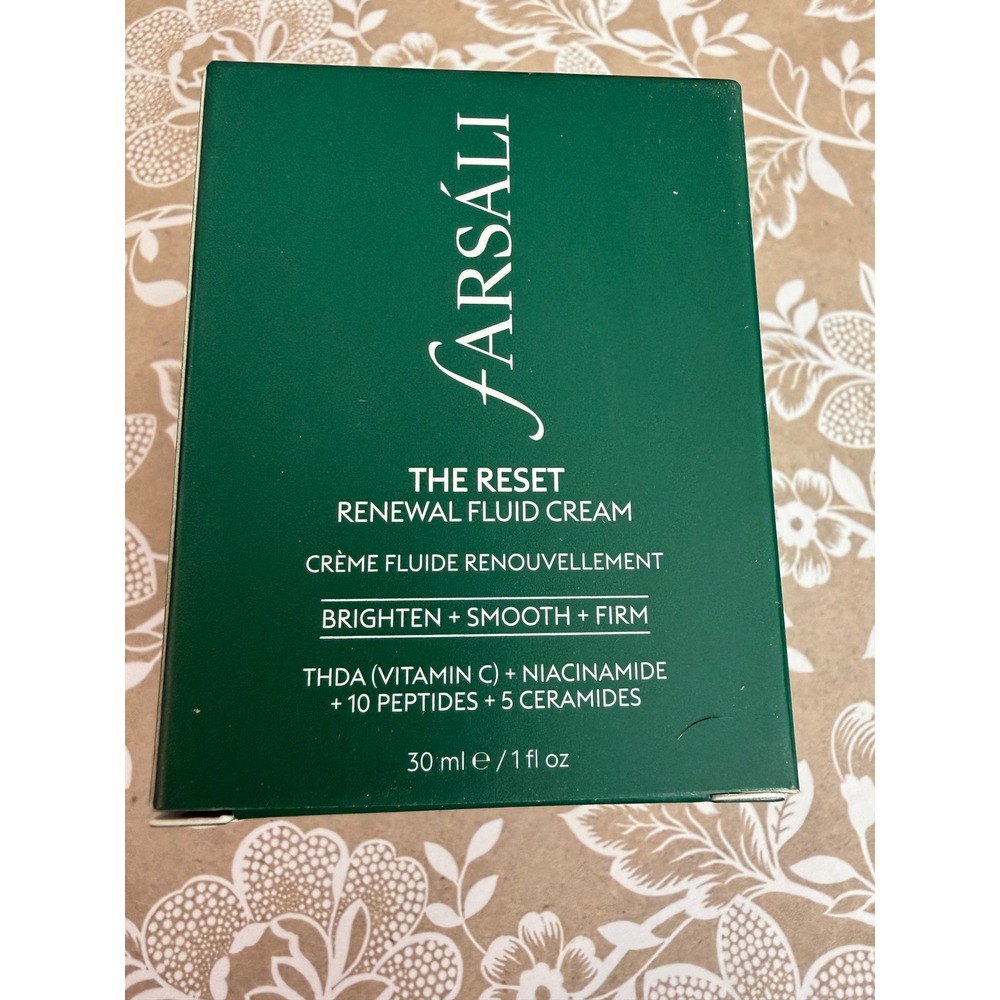 Farsali The Reset Renewal Fluid Cream 30ml‎ 1 fl oz Brighten Smooth Firm New - Picture 5 of 5